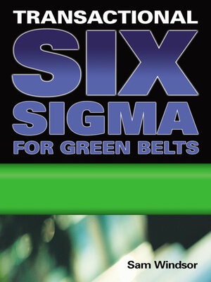 cover image of Transactional Six Sigma for Green Belts